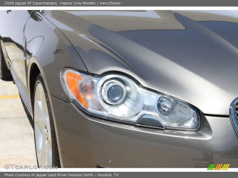 Vapour Grey Metallic / Ivory/Oyster 2009 Jaguar XF Supercharged