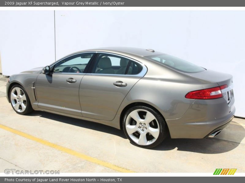 Vapour Grey Metallic / Ivory/Oyster 2009 Jaguar XF Supercharged
