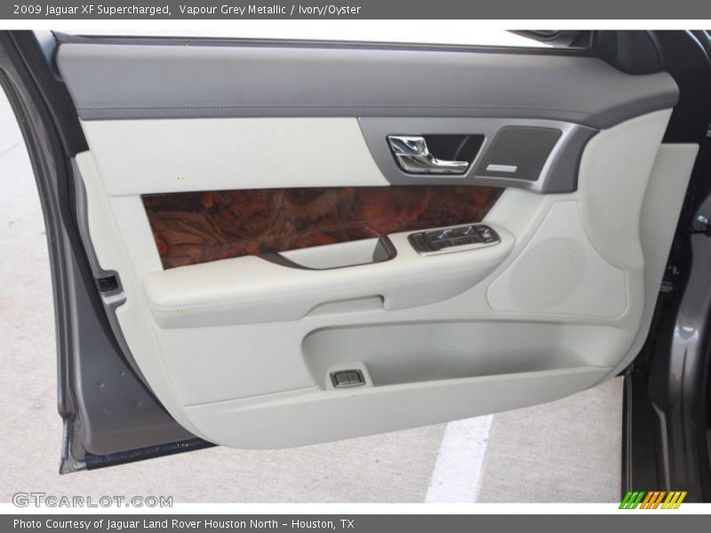 Vapour Grey Metallic / Ivory/Oyster 2009 Jaguar XF Supercharged