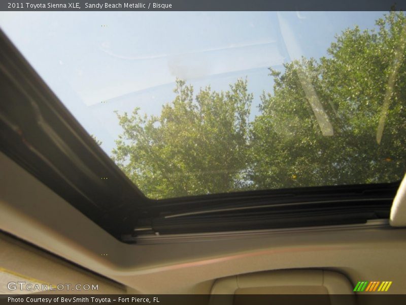 Sandy Beach Metallic / Bisque 2011 Toyota Sienna XLE