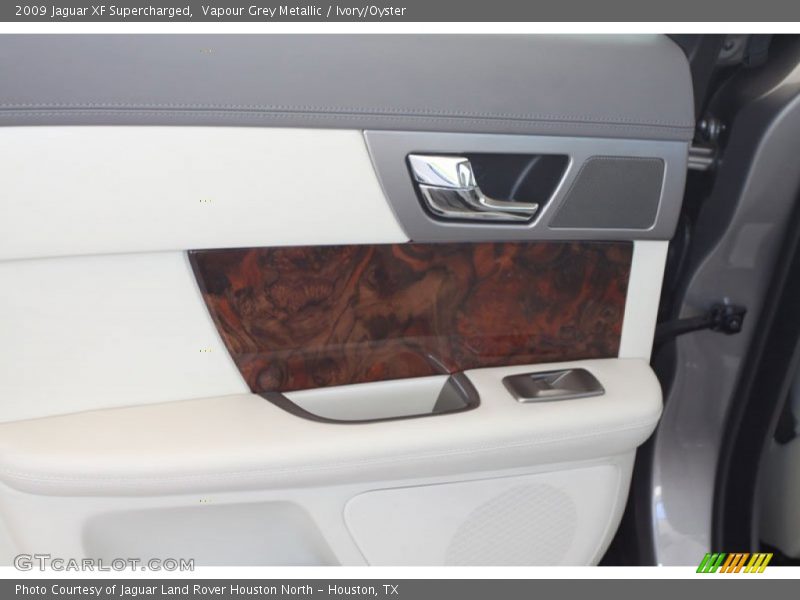 Vapour Grey Metallic / Ivory/Oyster 2009 Jaguar XF Supercharged