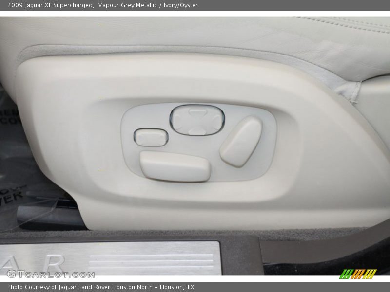 Vapour Grey Metallic / Ivory/Oyster 2009 Jaguar XF Supercharged