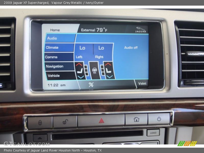 Vapour Grey Metallic / Ivory/Oyster 2009 Jaguar XF Supercharged