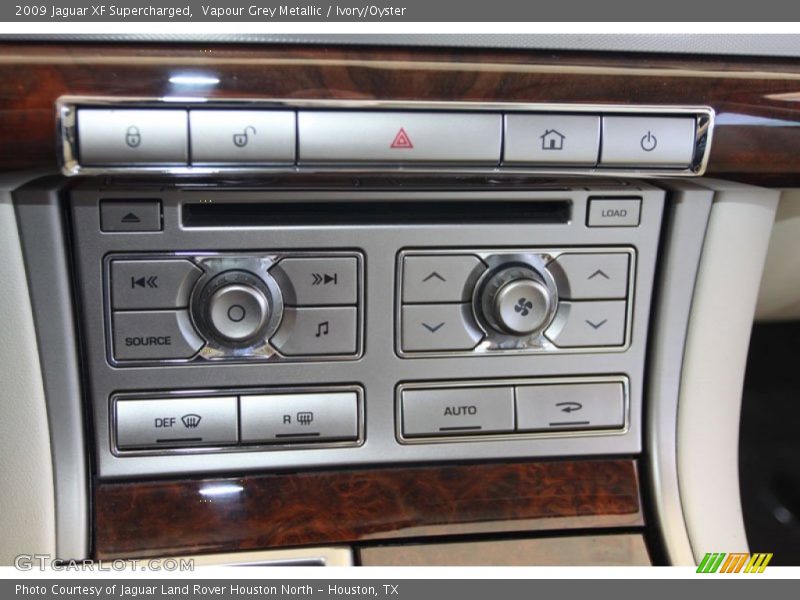 Controls of 2009 XF Supercharged