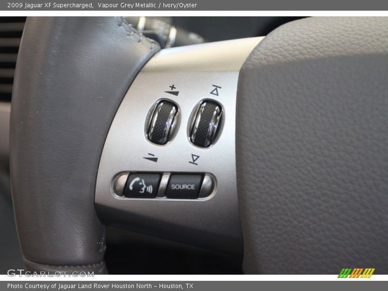 Vapour Grey Metallic / Ivory/Oyster 2009 Jaguar XF Supercharged