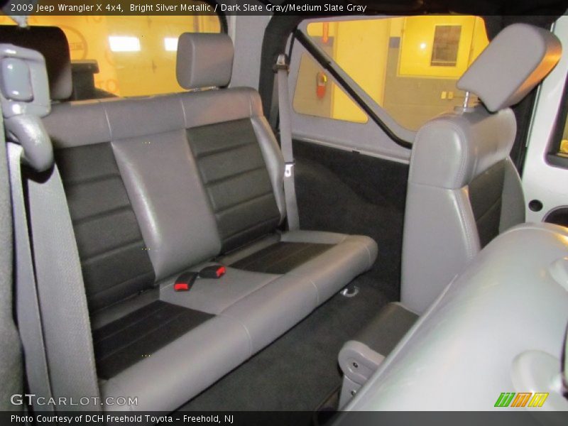 Bright Silver Metallic / Dark Slate Gray/Medium Slate Gray 2009 Jeep Wrangler X 4x4