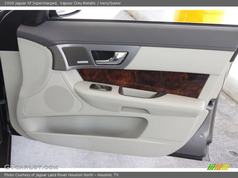 Vapour Grey Metallic / Ivory/Oyster 2009 Jaguar XF Supercharged