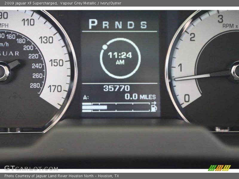 Vapour Grey Metallic / Ivory/Oyster 2009 Jaguar XF Supercharged