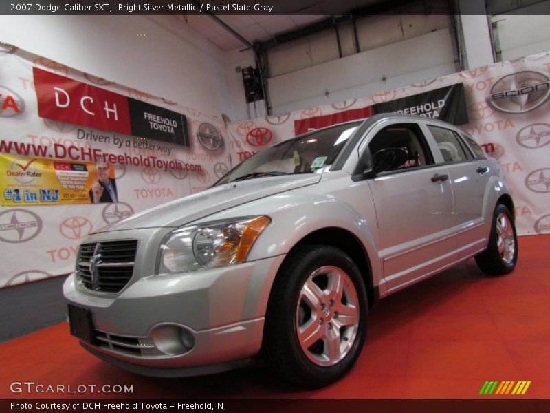 Bright Silver Metallic / Pastel Slate Gray 2007 Dodge Caliber SXT