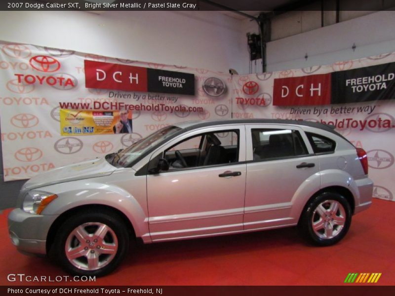 Bright Silver Metallic / Pastel Slate Gray 2007 Dodge Caliber SXT