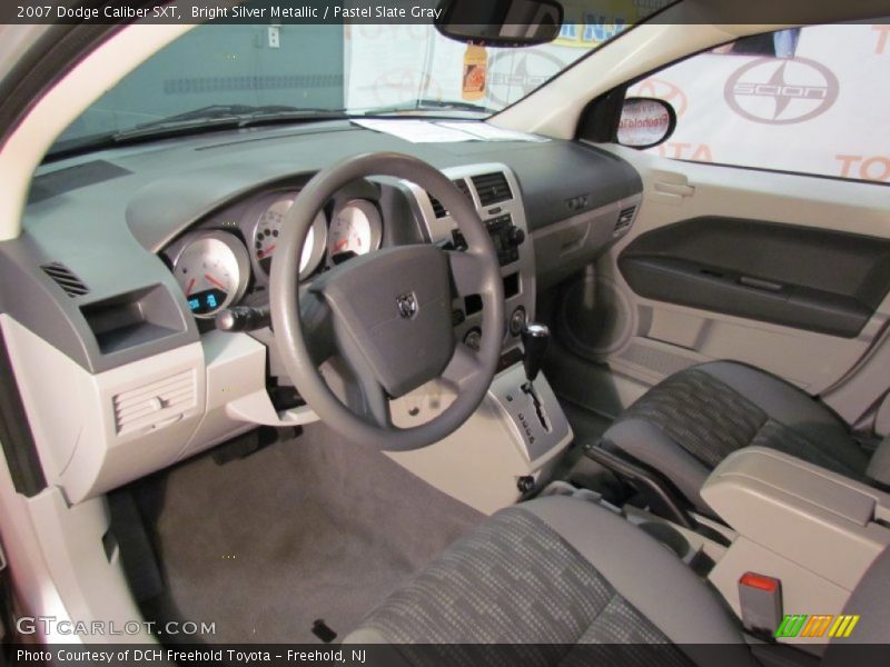 Bright Silver Metallic / Pastel Slate Gray 2007 Dodge Caliber SXT