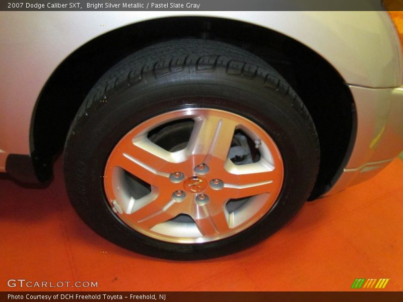 Bright Silver Metallic / Pastel Slate Gray 2007 Dodge Caliber SXT
