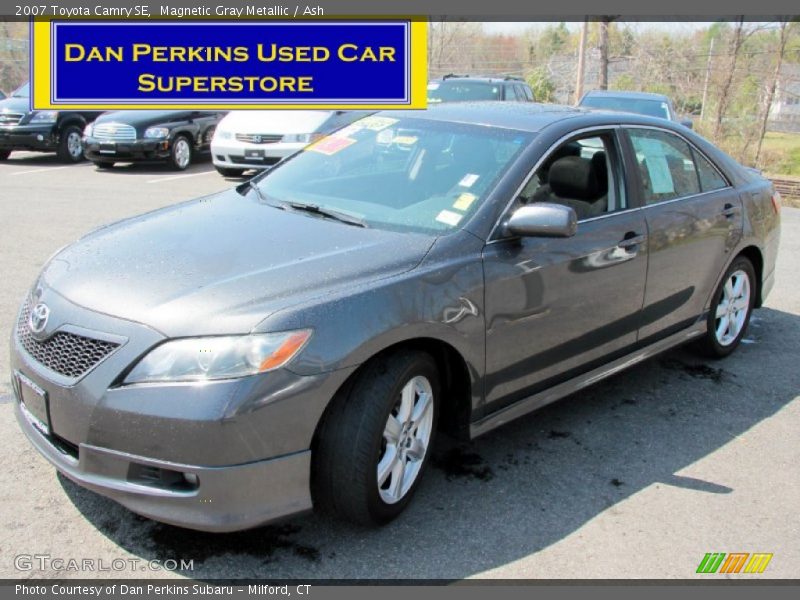 Magnetic Gray Metallic / Ash 2007 Toyota Camry SE