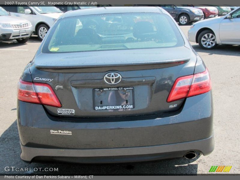 Magnetic Gray Metallic / Ash 2007 Toyota Camry SE