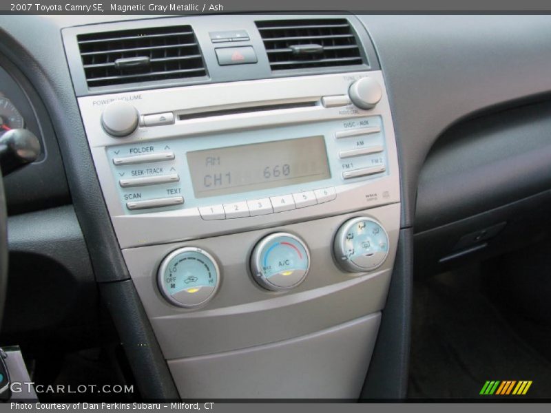 Magnetic Gray Metallic / Ash 2007 Toyota Camry SE