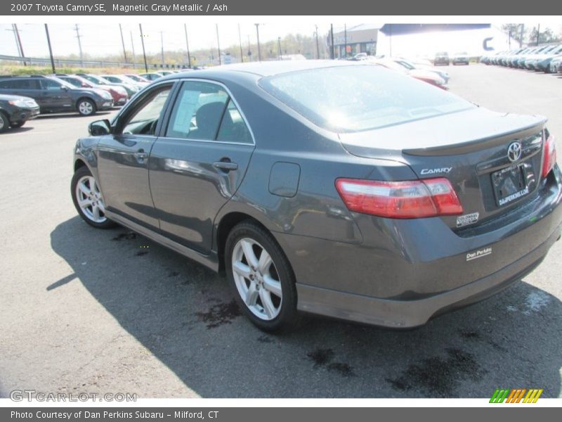 Magnetic Gray Metallic / Ash 2007 Toyota Camry SE