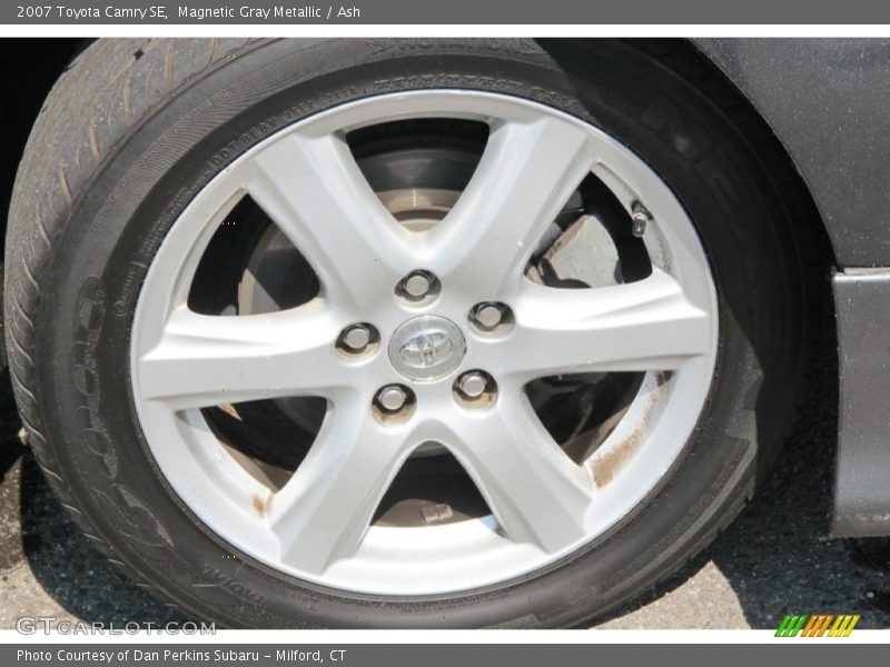 Magnetic Gray Metallic / Ash 2007 Toyota Camry SE