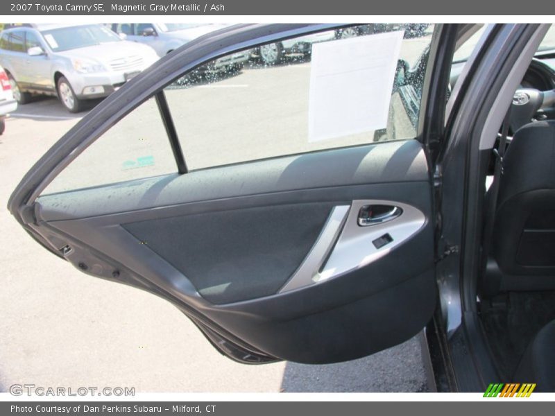 Magnetic Gray Metallic / Ash 2007 Toyota Camry SE