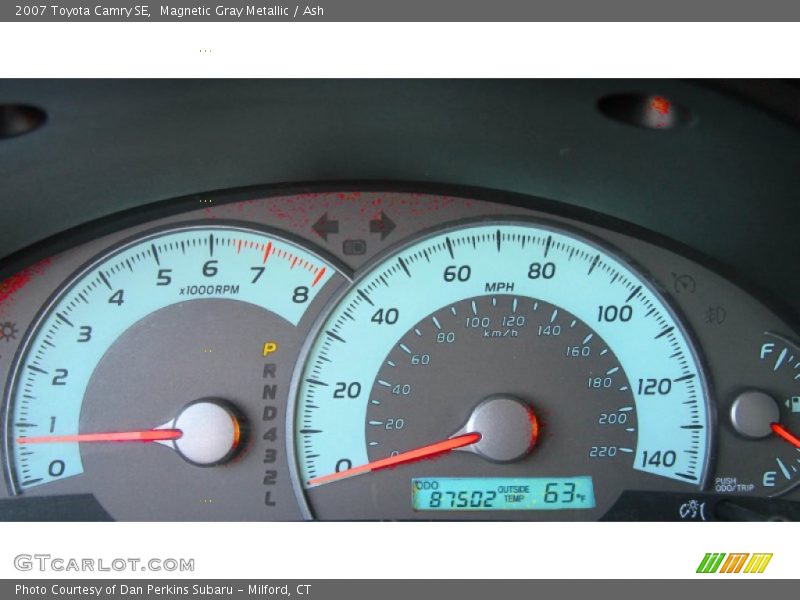 Magnetic Gray Metallic / Ash 2007 Toyota Camry SE