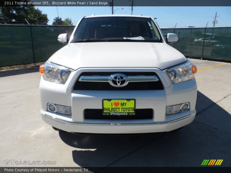 Blizzard White Pearl / Sand Beige 2011 Toyota 4Runner SR5