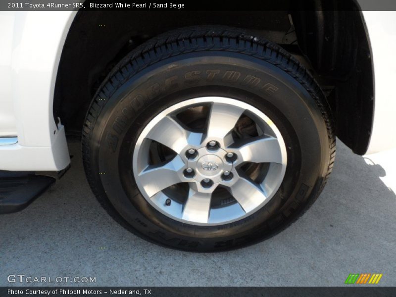 Blizzard White Pearl / Sand Beige 2011 Toyota 4Runner SR5