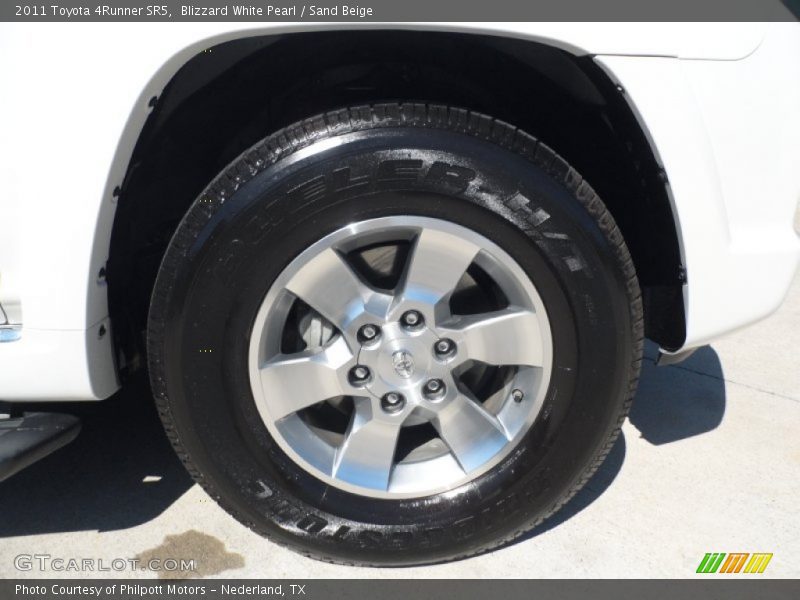Blizzard White Pearl / Sand Beige 2011 Toyota 4Runner SR5
