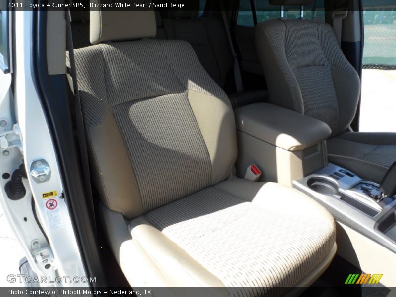 Blizzard White Pearl / Sand Beige 2011 Toyota 4Runner SR5