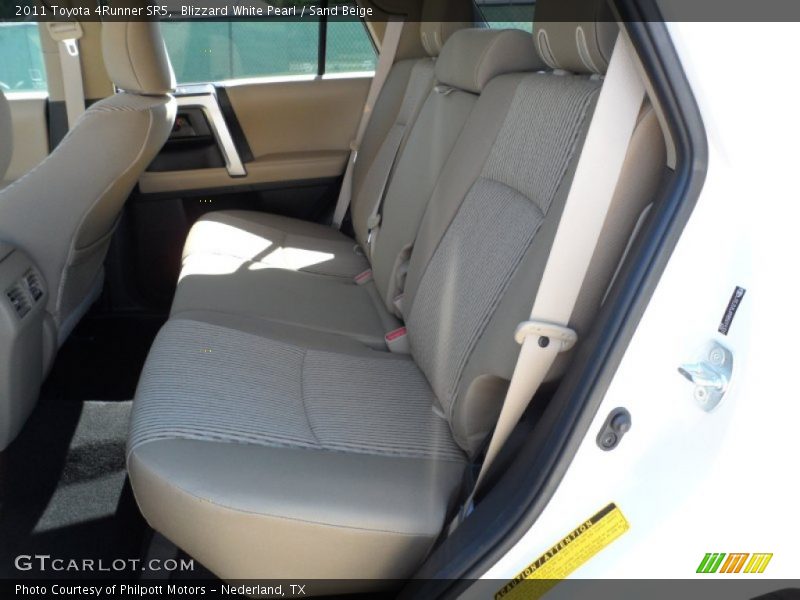 Blizzard White Pearl / Sand Beige 2011 Toyota 4Runner SR5