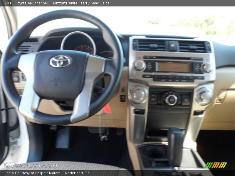 Blizzard White Pearl / Sand Beige 2011 Toyota 4Runner SR5