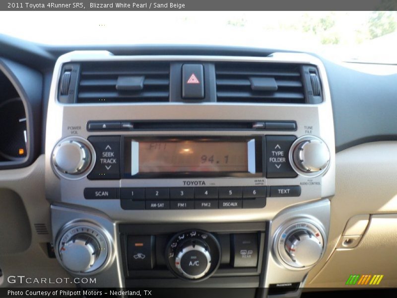 Blizzard White Pearl / Sand Beige 2011 Toyota 4Runner SR5