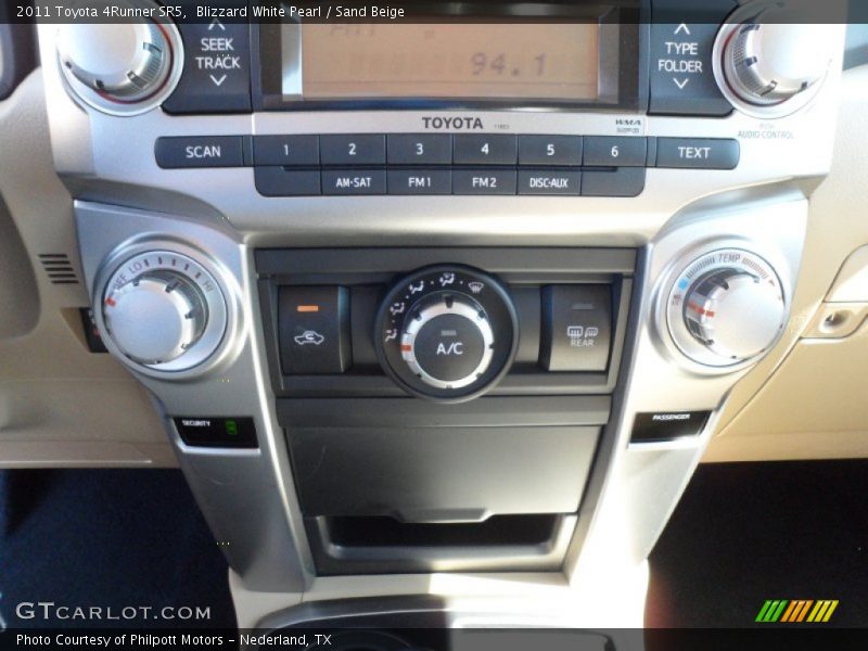 Blizzard White Pearl / Sand Beige 2011 Toyota 4Runner SR5