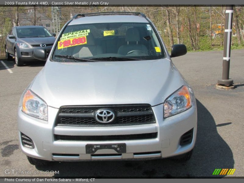 Classic Silver Metallic / Ash Gray 2009 Toyota RAV4 4WD
