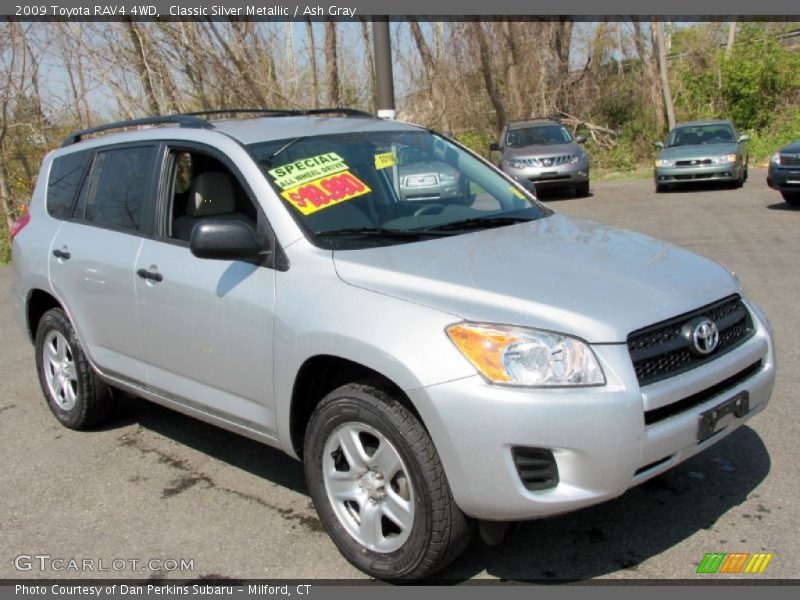 Classic Silver Metallic / Ash Gray 2009 Toyota RAV4 4WD
