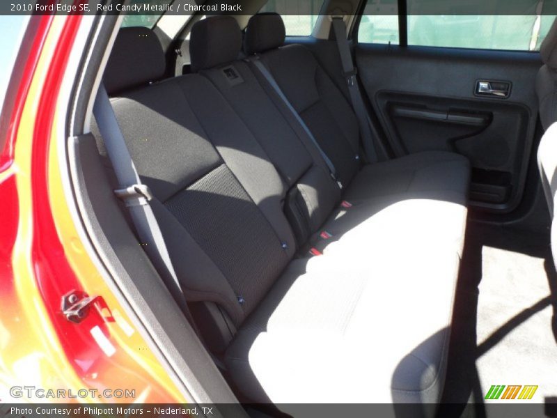Red Candy Metallic / Charcoal Black 2010 Ford Edge SE