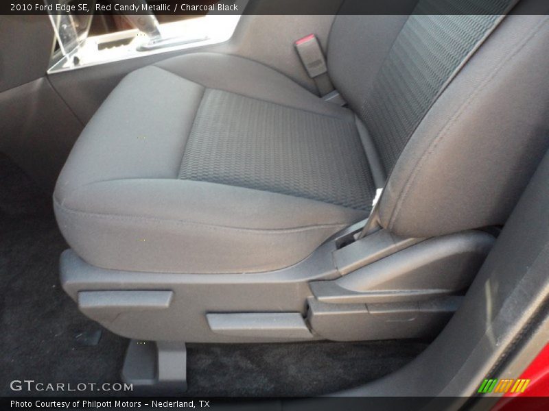 Red Candy Metallic / Charcoal Black 2010 Ford Edge SE