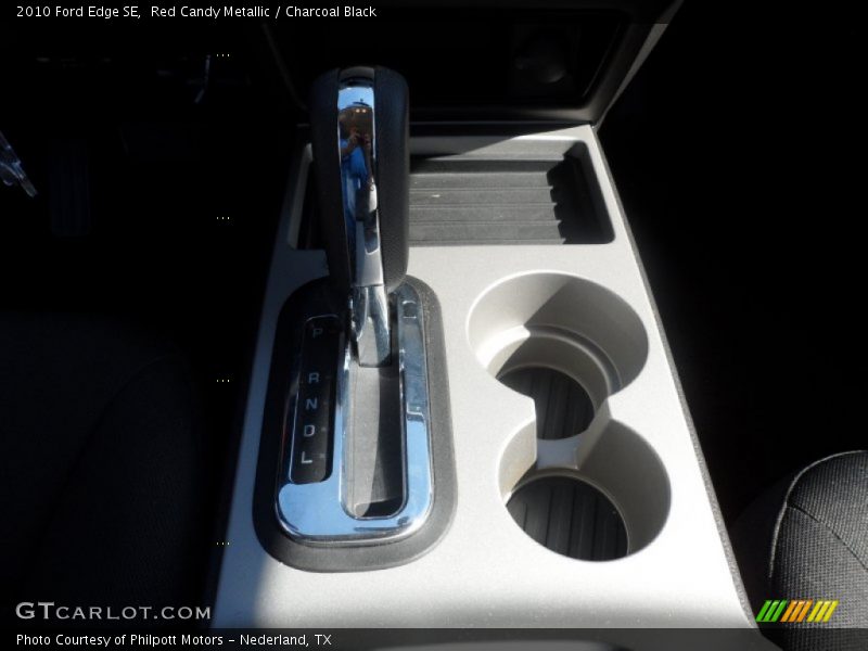 Red Candy Metallic / Charcoal Black 2010 Ford Edge SE