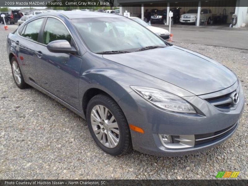 Comet Gray Mica / Black 2009 Mazda MAZDA6 i Touring