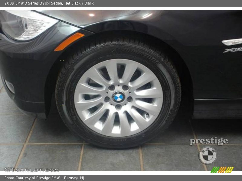 Jet Black / Black 2009 BMW 3 Series 328xi Sedan
