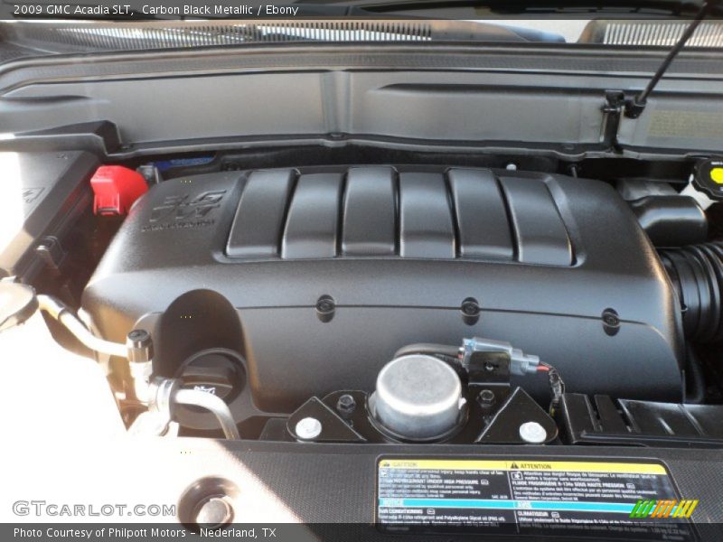 Carbon Black Metallic / Ebony 2009 GMC Acadia SLT