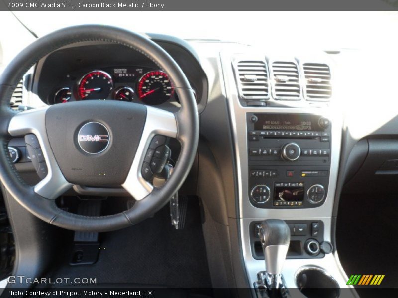 Carbon Black Metallic / Ebony 2009 GMC Acadia SLT