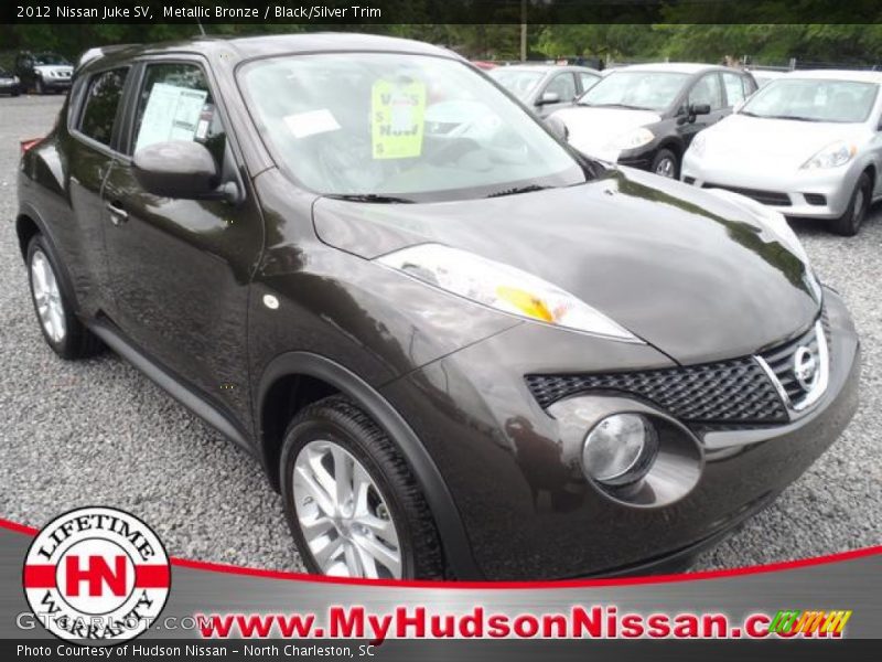 Metallic Bronze / Black/Silver Trim 2012 Nissan Juke SV