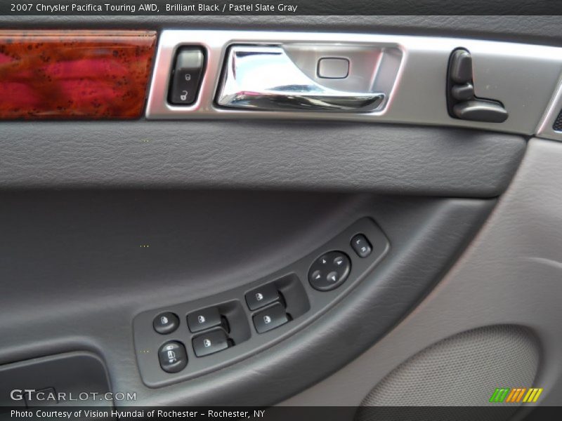 Brilliant Black / Pastel Slate Gray 2007 Chrysler Pacifica Touring AWD