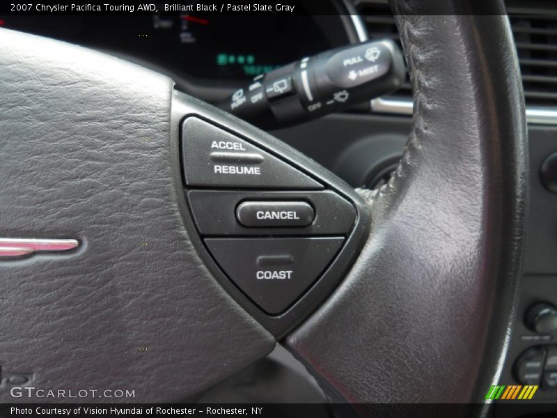 Brilliant Black / Pastel Slate Gray 2007 Chrysler Pacifica Touring AWD