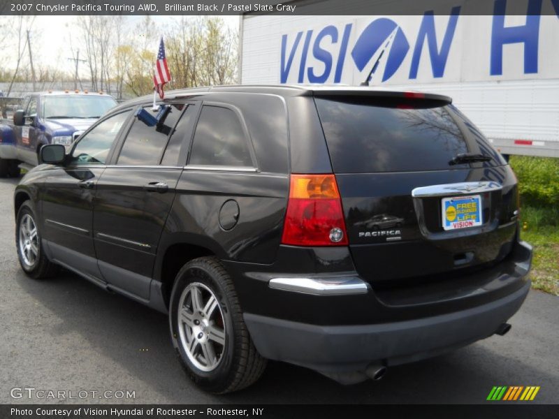 Brilliant Black / Pastel Slate Gray 2007 Chrysler Pacifica Touring AWD