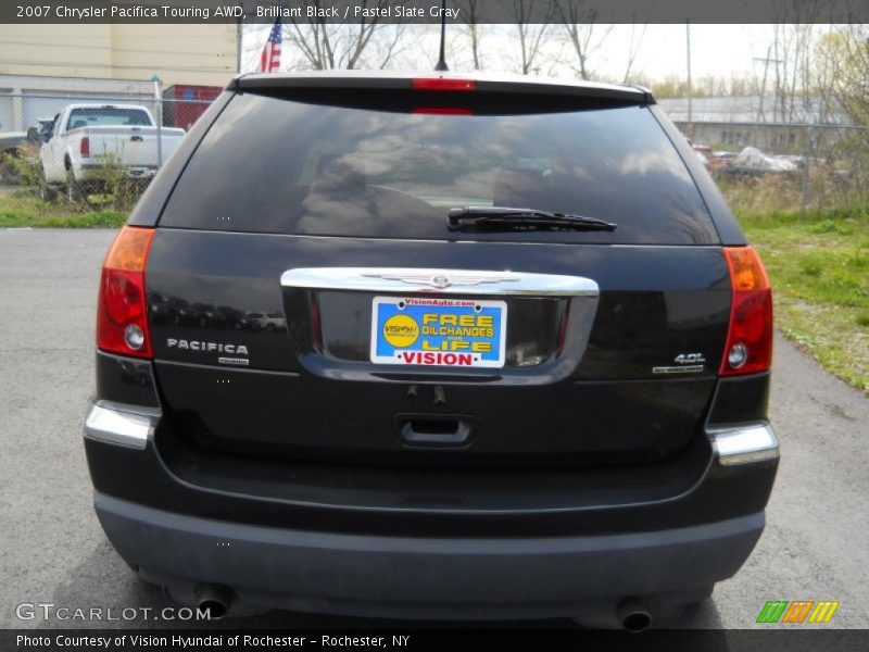 Brilliant Black / Pastel Slate Gray 2007 Chrysler Pacifica Touring AWD