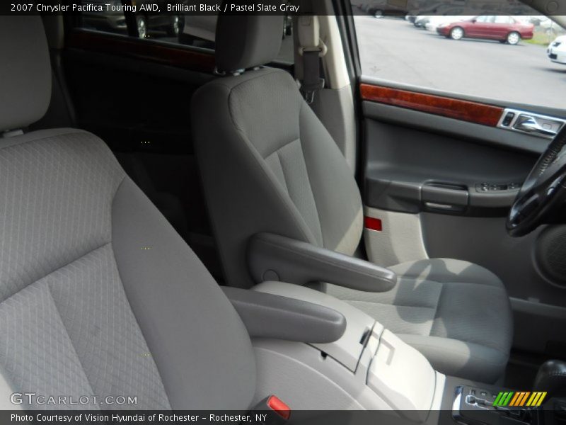 Brilliant Black / Pastel Slate Gray 2007 Chrysler Pacifica Touring AWD