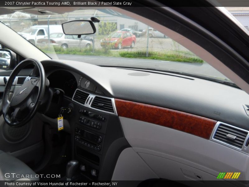 Brilliant Black / Pastel Slate Gray 2007 Chrysler Pacifica Touring AWD