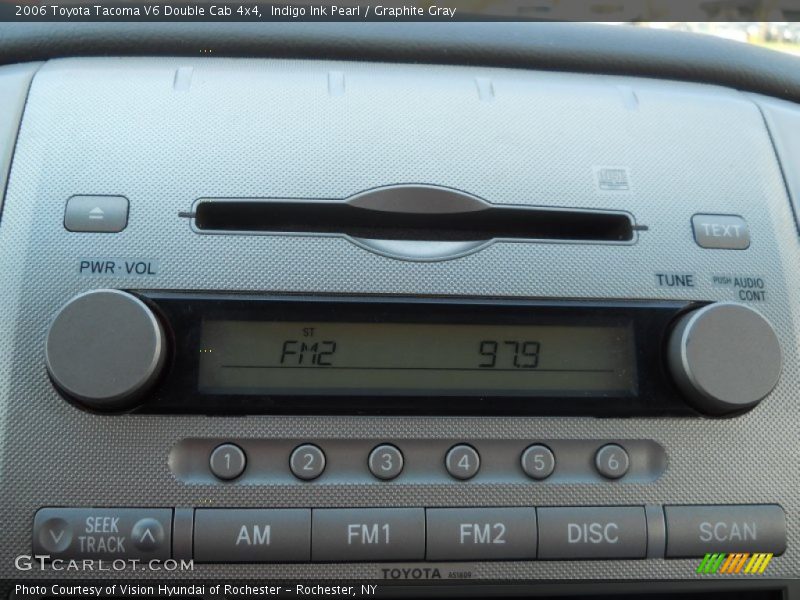 Indigo Ink Pearl / Graphite Gray 2006 Toyota Tacoma V6 Double Cab 4x4