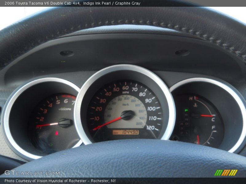 Indigo Ink Pearl / Graphite Gray 2006 Toyota Tacoma V6 Double Cab 4x4