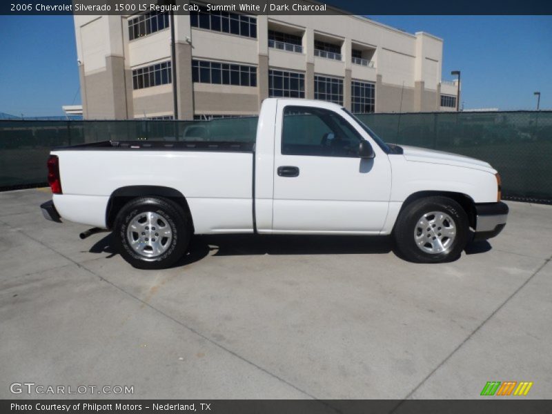 Summit White / Dark Charcoal 2006 Chevrolet Silverado 1500 LS Regular Cab